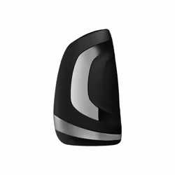 Satisfyer SAM103 vibromasseur pour homme Noir Acrylonitrile-Butadiène-Styrène (ABS), Silicone
