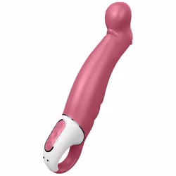 Satisfyer Petting Hippo, Mini vibrateur, Stimulation du point G, Stimulation vaginale, Violet, Rouge, Acrylonitrile-Butadiène ...