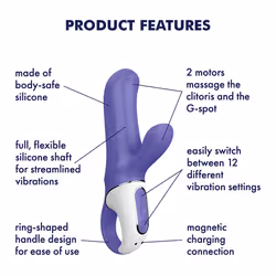 Satisfyer Magic Bunny Vibrateur pour lapin Ambidextre - Vue supplémentaire 6