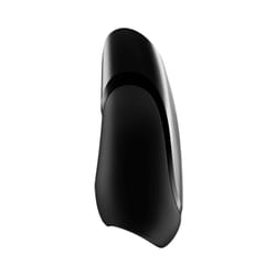 Satisfyer Men Vibration+ Caresse masculine Noir Acrylonitrile-Butadiène-Styrène (ABS), Silicone
