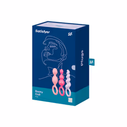 Satisfyer Booty Call Perles pour anus Rose, Violet, Rouge Silicium 3 pièce(s) - Vue supplémentaire 4