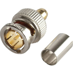 Hicon - BNC1.2/5.0HD Connecteur bnc mâle, droit 75 ω 1 pc(s)