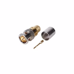 Conditionnement : 1 pc(s) Connexion : à sertir Diamètre câble : 7.35 mm Forme de construction du connecteur : Mâle droit Gamm ...