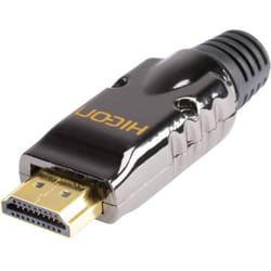 Hicon - hdmi mâle, droit hi-hd-m Nombre de pôles: 19 noir 1 pc(s)