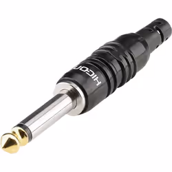 Informations techniques Canaux audio : mono Connexion (composants) : à souder Couleur : noir Forme du connecteur : mâle, droi ...