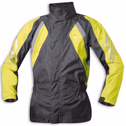 Held Rano Veste de pluie, noir-jaune, taille XS pour Hommes