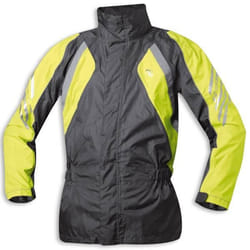 Held Rano Veste de pluie, noir-jaune, taille XS pour Hommes