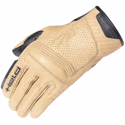 Held Rodney Gants de moto perforés, beige, taille XS pour Hommes