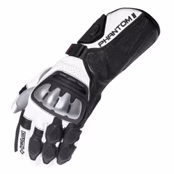 Held Phantom II Gants de moto, noir-blanc, taille XL pour Hommes