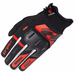 Held Hardtack Gants Motocross, noir-rouge, taille S pour Hommes