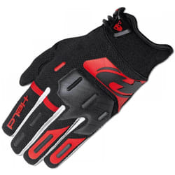 Held Hardtack Gants Motocross, noir-rouge, taille S pour Hommes