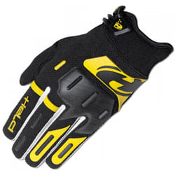 Held Hardtack Gants Motocross, noir-jaune, taille S pour Hommes