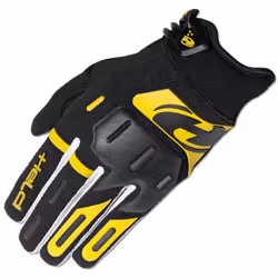 Held Hardtack Gants Motocross, noir-jaune, taille 3XL pour Hommes