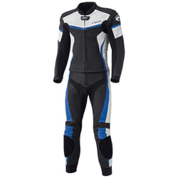 Held Spire Costume en cuir de moto de deux pièces, noir-bleu, taille 58 pour Hommes