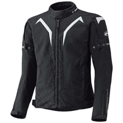 Held Zelda Veste textile de motocycle pour femmes, noir-blanc, taille S