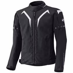 Held Zelda Veste textile de moto, noir-blanc, taille S pour Hommes