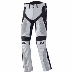Held Vento Pantalon textile de moto pour dames en maille, noir-gris, taille S pour Femmes