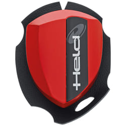 Held Timber Curseurs de genou en bois, rouge pour Hommes