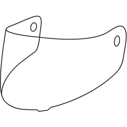 Held Mc Corry 7798 Visière, transparent pour Hommes