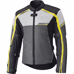Held Renegade Veste textile de moto imperméable, gris-jaune, taille 3XL pour Hommes