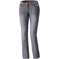 Held Crane Jeans de moto pour femmes, noir-gris, taille 26