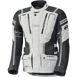 Held Hakuna II Veste textile de moto imperméable, noir-gris, taille M pour Hommes