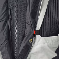 Held Hakuna II Veste textile de moto imperméable, noir-gris, taille S pour Hommes