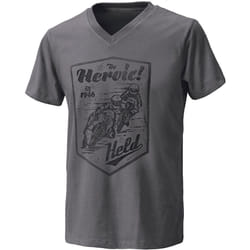 Held Be Heroic T-Shirt, gris, taille M pour Hommes