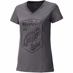 Held Be Heroic T-shirt Dames, gris, taille S pour Femmes