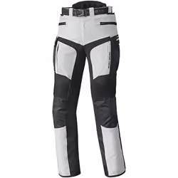 Held Matata II Pantalon textile de moto imperméable, noir-gris, taille S pour Hommes