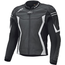Held Street 3.0 Veste de moto en cuir, noir-blanc, taille 48 pour Hommes