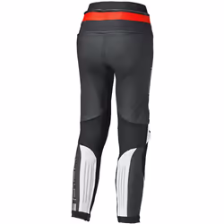 Held Rocket 3.0 Pantalon en cuir de moto pour femmes, blanc-rouge, taille 36