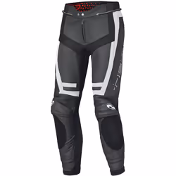 Held Rocket 3.0 Pantalon de moto en cuir, noir-blanc, taille 60 pour Hommes