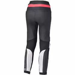 Held Rocket 3.0 Pantalon en cuir de moto pour femmes, noir-blanc-rose, taille 36