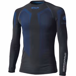 Held 3D Skin Cool Top Chemise fonctionnelle, noir-bleu, taille 2XL pour Hommes