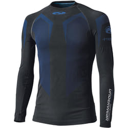 Held 3D Skin Cool Top Chemise fonctionnelle, noir-bleu, taille L pour Hommes
