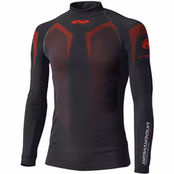 Held 3D Skin Warm Top T-Shirt fonctionnel, noir-rouge, taille XS pour Hommes