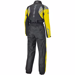 Held Flood Combinaison de pluie 1 pièce, noir-jaune, taille XL pour Hommes