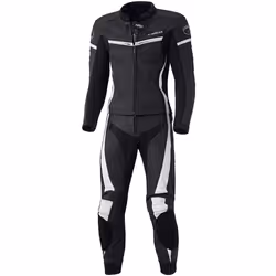 Held Spire Costume en cuir de moto deux pièces pour femmes, noir-blanc, taille 84