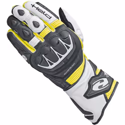 Held Evo-Thrux II Gants de moto, noir-jaune, taille XL pour Hommes