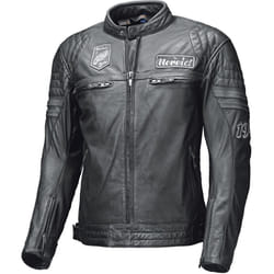 Held Baker Veste de moto en cuir, noir, taille 60 pour Hommes