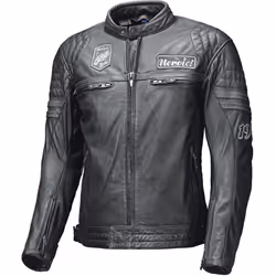 Held Baker Veste de moto en cuir, noir, taille 60 pour Hommes