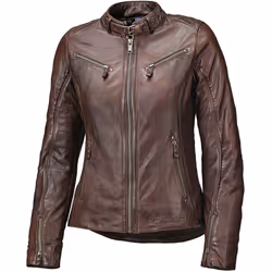 Held Sabira Veste de cuir moto femmes, brun, taille 38