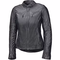 Held Sabira Veste de cuir moto femmes, noir, taille 42