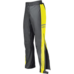Held Rainstretch Pantalon de pluie, noir-jaune, taille 2XL pour Hommes