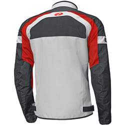 Held Tropic 3.0 Veste textile de moto, gris-rouge, taille 2XL pour Hommes