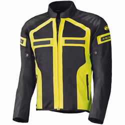 Held Tropic 3.0 Veste textile de moto, noir-jaune, taille 4XL pour Hommes