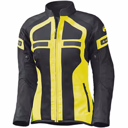 Held Tropic 3.0 Veste textile de moto en maille pour dames, noir-jaune, taille M pour Femmes