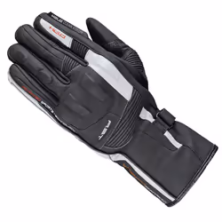 Held Secret-Pro Gants de moto, noir-blanc, taille M pour Hommes