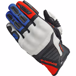 Held Hamada Gants Motocross, rouge-bleu, taille 2XL pour Hommes